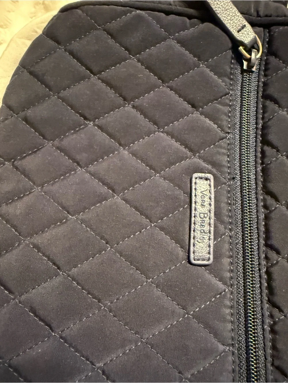 Vera Bradley Navy Quilted Crossbody Bag